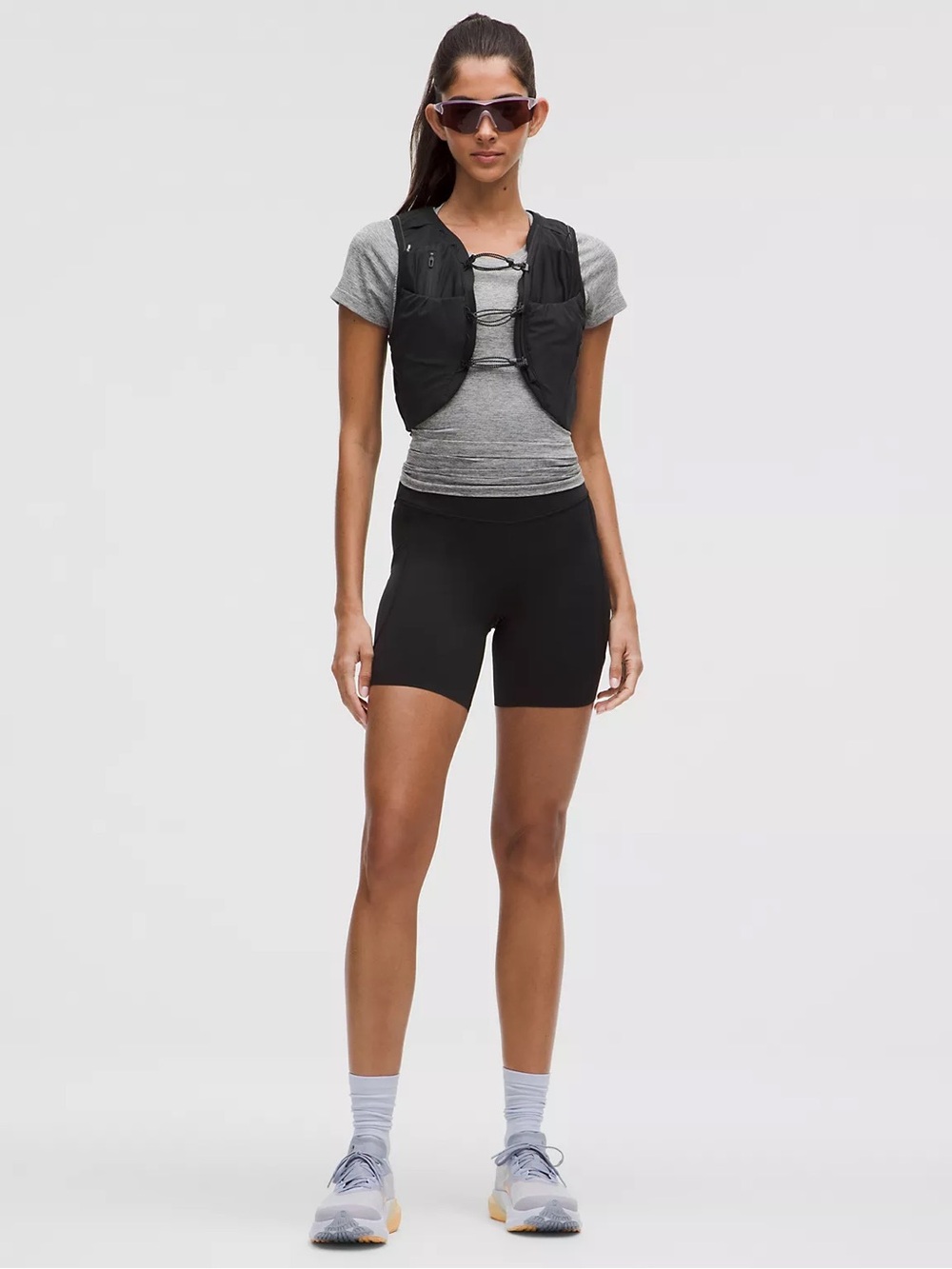 Fast and Free High-Rise Short 6"
5 Pocket - Black - Picture 6 of 8